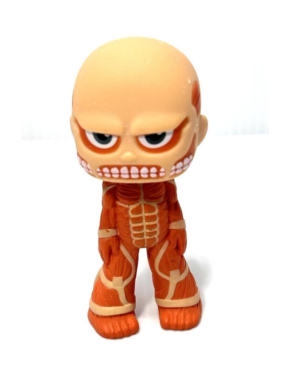 Attack on Titan Colossal Titan Chibi Figure Anime Miniature Cake Topper Toy GUC